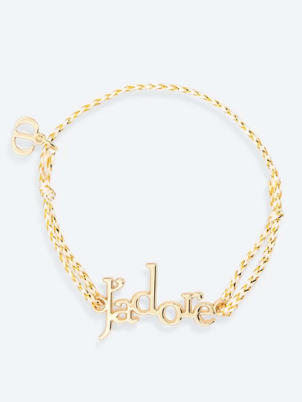 NEW Dior J’adore Cord Bracelet